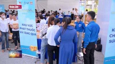 Sôi động Ngày hội thanh niên công nhân