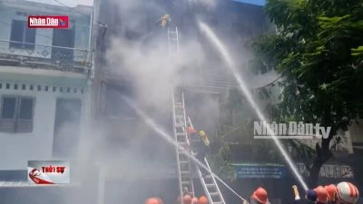 Cháy nhà ở kết hợp kinh doanh ở Quy Nhơn