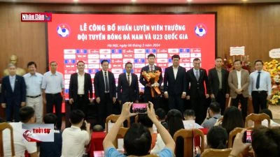 Lễ công bố huấn luyện viên trưởng đội tuyển quốc gia Việt Nam