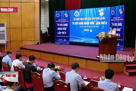 Lễ phát động Giải Báo chí toàn quốc ''Vì sức khỏe nhân dân''