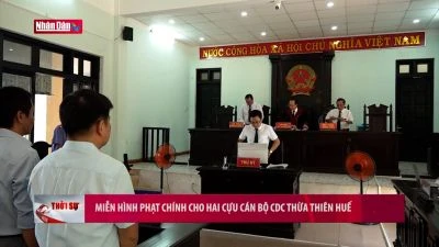 Miễn hình phạt chính hai cựu cán bộ CDC Thừa Thiên Huế