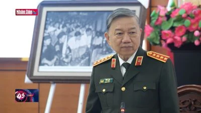 Đại tướng Tô Lâm làm việc với Ban Thường Vụ Tỉnh Ủy Lào Cai