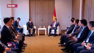 Thủ tướng tiếp lãnh đạo các tập đoàn lớn của Hàn Quốc