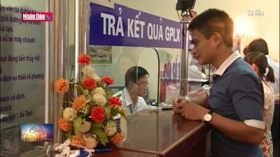 Hà Nội tiếp tục mở rộng điểm cấp đổi giấy phép lái xe