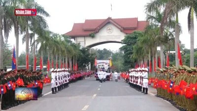 Quảng Trị: Truy điệu và an táng 12 hài cốt liệt sĩ hy sinh tại Lào