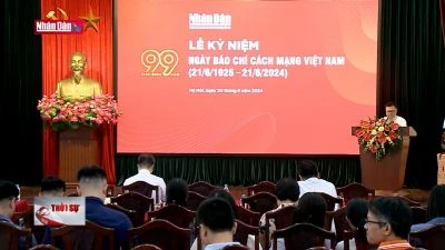 Báo Nhân Dân kỷ niệm 99 năm Ngày Báo chí cách mạng Việt Nam