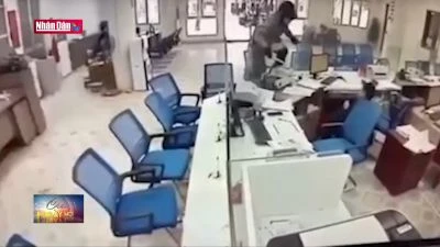 Khẩn trương truy bắt các đối tượng cướp ngân hàng tại Nghệ An