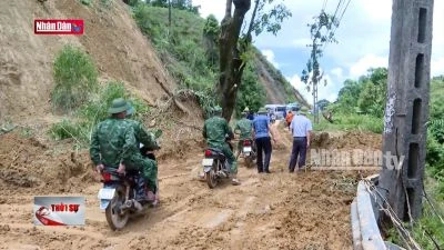 Khắc phục sạt lở, ách tắc trên quốc lộ 15C và 16