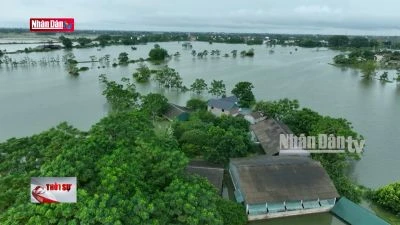 Hà Nội: Sớm ổn định cuộc sống cho người dân vùng ngập úng