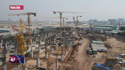 Tăng tốc thi công dự án nhà ga T3 sân bay Tân Sơn Nhất