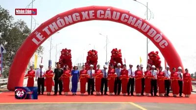An Giang thông xe cầu Châu Đốc