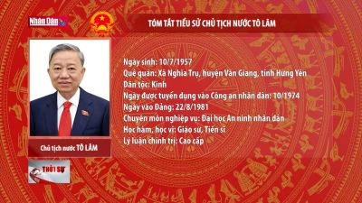 Tóm tắt tiểu sử Chủ tịch nước Tô Lâm
