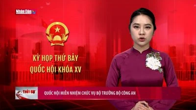 Quốc hội miễn nhiệm chức vụ Bộ trưởng Bộ Công an