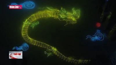 Rực rỡ với màn tổng duyệt lễ hội ánh sáng Hồ Tây