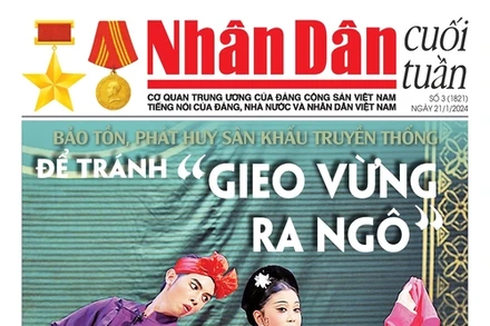 Nhân Dân cuối tuần số 1821