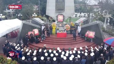 Tri ân các anh hùng liệt sĩ Đoàn tàu không số