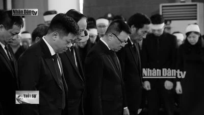 Đại diện các cơ quan báo chí vào viếng Tổng Bí thư Nguyễn Phú Trọng