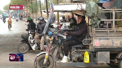 Nhọc nhằn mưu sinh trong những ngày đông rét