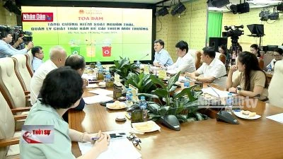 Kiểm soát nguồn thải, quản lý chất thải rắn để cải thiện môi trường