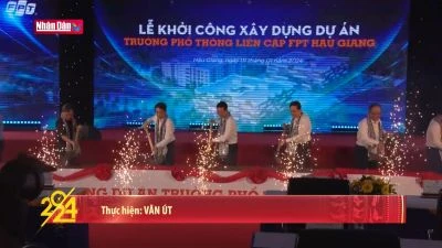 Khởi công xây dựng Trường Phổ thông liên cấp FPT Hậu Giang