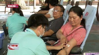 TP Hồ Chí Minh: Công nhân viên, người lao động tham gia hiến máu tình nguyện