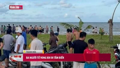 Ba người tử vong khi đi tắm biển