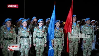 Bệnh viện dã chiến cấp 2 số 5 hoàn thành xuất sắc nhiệm vụ trở về