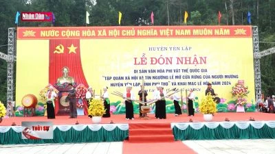 Lễ Mở cửa rừng trở thành Di sản văn hóa phi vật thể quốc gia