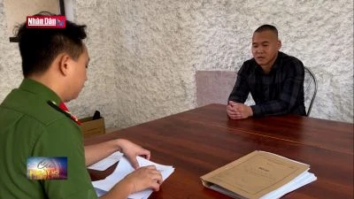 Tạm giữ 3 đối tượng hành hung lái xe trên cao tốc Nội Bài - Lào Cai