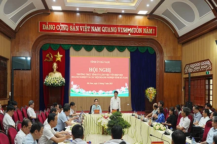 Các đại biểu dự hội nghị.