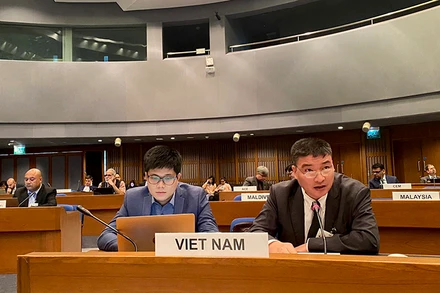 Đại biểu Việt Nam tham dự APEF 2023.