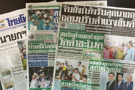 Báo chí Thái Lan quan tâm nhiều về lĩnh vực hợp tác kinh tế giữa Việt Nam và Trung Quốc.