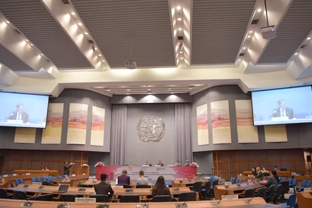 Toàn cảnh phiên bế mạc Khóa họp. (Ảnh: ĐINH TRƯỜNG)