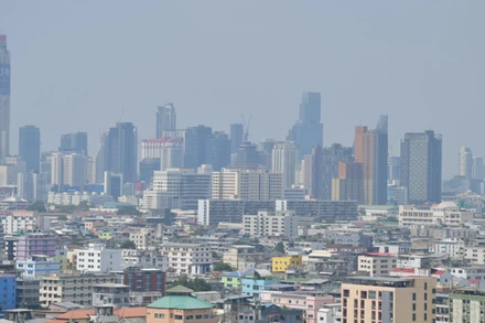 Chất lượng không khí ở thủ đô Bangkok đã được cải thiện trong những ngày gần đây. (Ảnh: ĐINH TRƯỜNG)