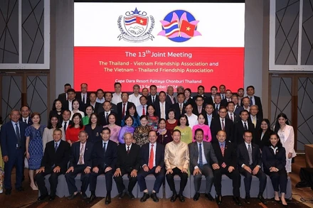 Các đại biểu tham dự cuộc họp. (Ảnh: CTV)