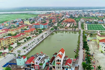 Một góc huyện Giao Thủy.