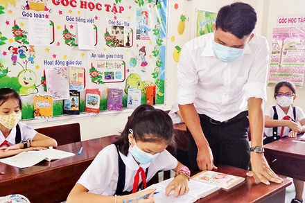 Một lớp học ở Trường Sa.