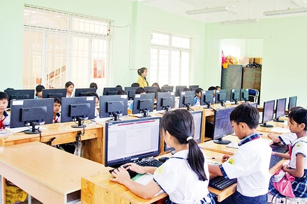 Xây dựng hạ tầng quốc gia về học tập là mục tiêu mà ngành giáo dục và đào tạo tỉnh Quảng Ngãi hướng tới.