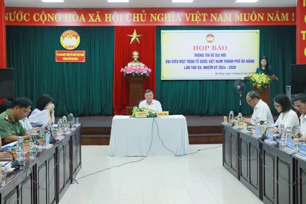 Ủy ban Mặt trận Tổ quốc Việt Nam thành phố Đà Nẵng thông tin về Đại hội đại biểu lần thứ XII.