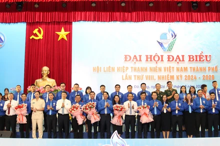 Ra mắt Ban chấp hành Hội Liên hiệp Thanh niên Việt Nam thành phố Đà Nẵng khóa 8, nhiệm kỳ 2024-2029.