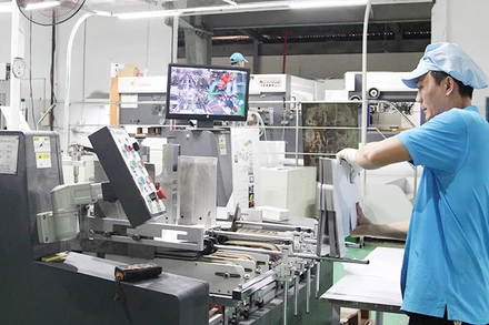 Nhà máy In Trùng Khoa đã ứng dụng phần mềm quản lý thông tin.