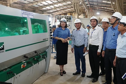 Bàn giao máy móc cho công ty CP Việt Séc.