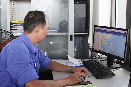 Đà Nẵng giám sát 24/24h hoạt động tàu cá trên biển.