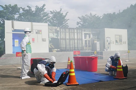 Các lực lượng tham gia diễn tập