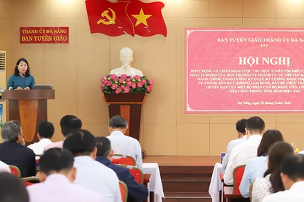 Ban tổ chức phát động và triển khai cuộc thi.