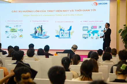 Đại biểu chia sẻ tại chương trình.