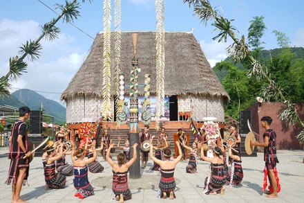 Đồng bào dân tộc thiểu số Cơ Tu sinh sống tập trung tại hai thôn Tà Lang, Giàn Bí, xã Hòa Bắc và thôn Phú Túc, xã Hòa Phú (huyện Hòa Vang).