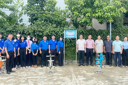 Khu vui chơi được bàn giao, đi vào hoạt động.