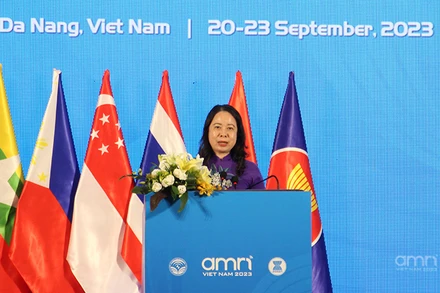 Phó Chủ tịch nước Võ Thị Ánh Xuân phát biểu khai mạc.