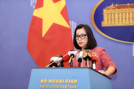 Phó Phát ngôn Bộ Ngoại giao Việt Nam Phạm Thu Hằng.